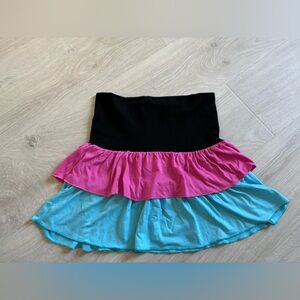 Colorful mini skirt